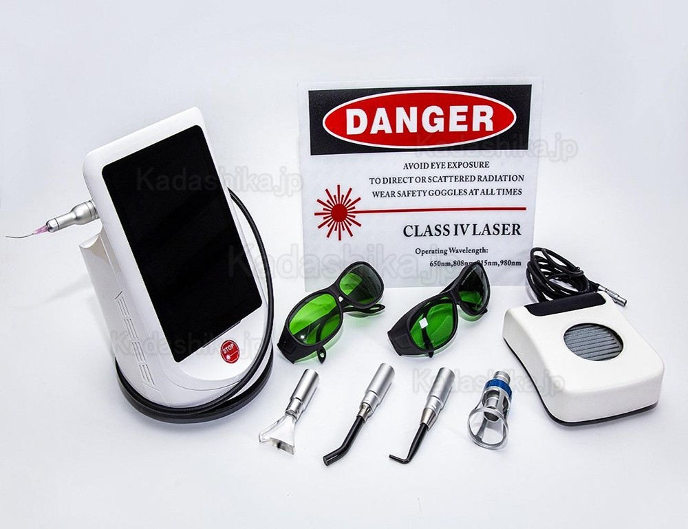 Dimed Berylas Blue 歯科用 GaAlAs ダイオードレーザー治療器450nm/650nm/980nm 0.5W/4W/10W